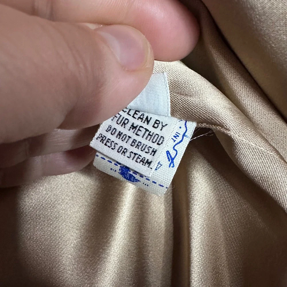 Lifestyle 80 by Andrea Ungar Faux Fur Jacket Zig Zag Pattern Knit Collar & Cuffs - Picture 6 of 14